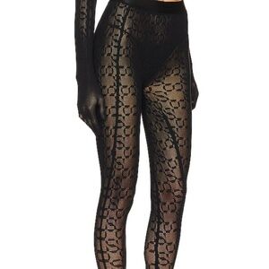 Wolford X Simkhai Warp Knit Logo Leggings